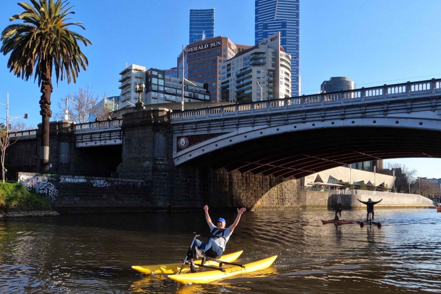 Yarra River, Melbourne Waterbike Tour