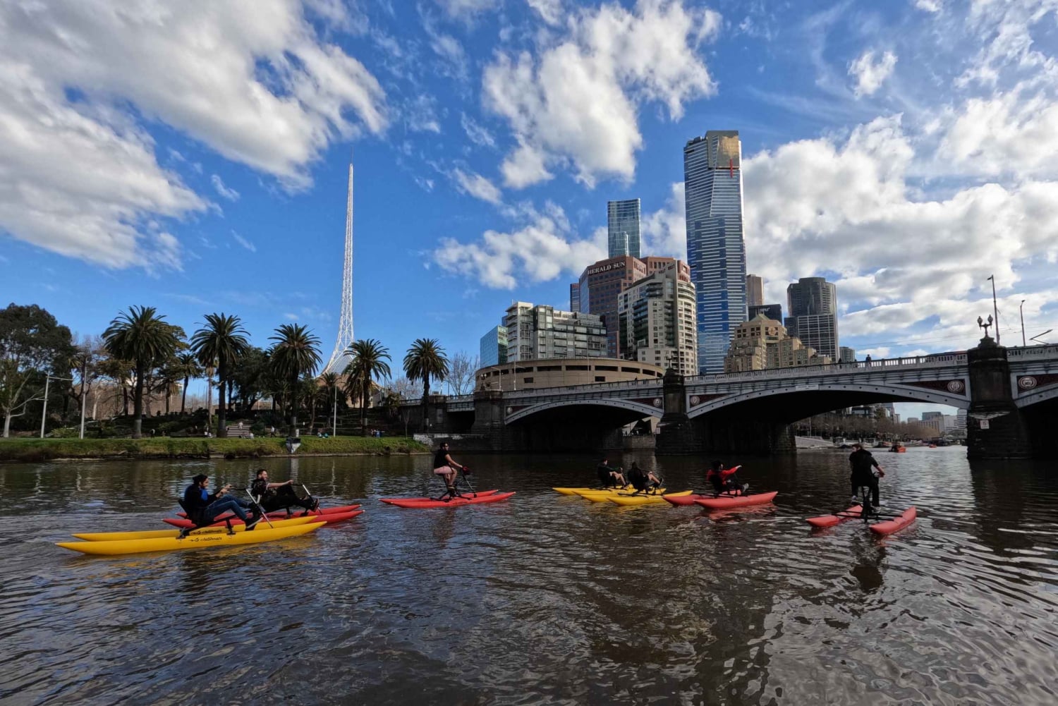 Yarra River, Melbourne Waterbike Tour