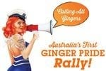 AUSTRALIA'S FIRST GINGER PRIDE RALLY