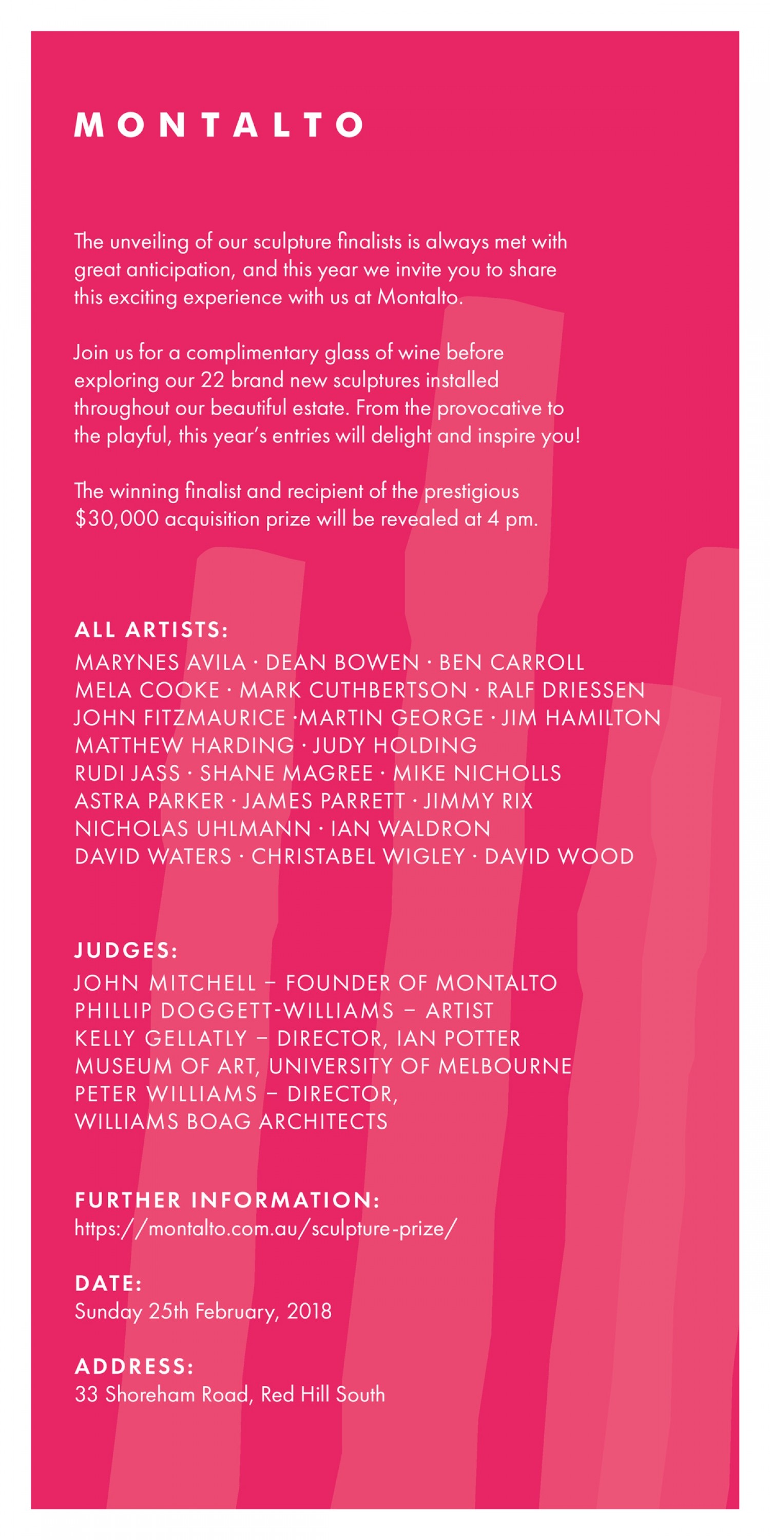 2018 Montalto Sculpture Prize
