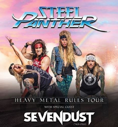 Steel Panther - Margaret Court Arena