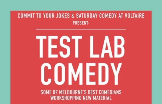 Test Lab Comedy - May 13 - $5 Entry!