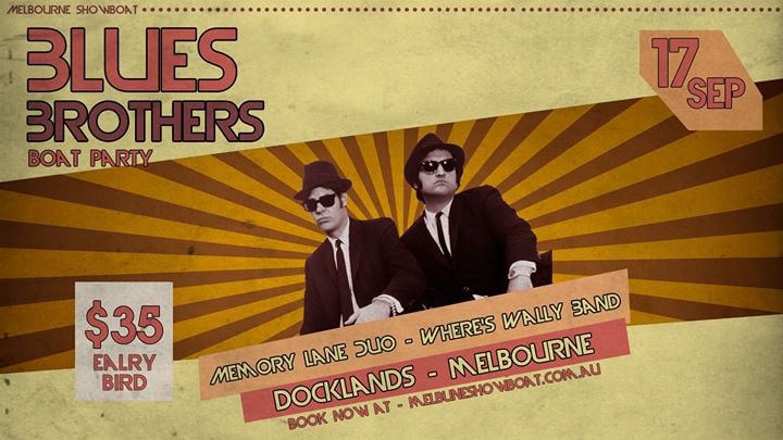 The Blues Brothers Boat Party