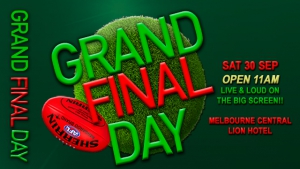 AFL Grand Final at The Lion Hotel