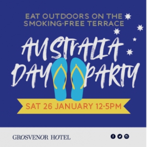 Australia Day at Grosvenor Hotel