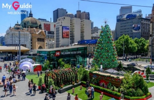 Christmas in Federation Square