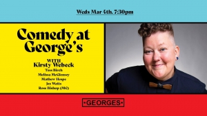 Comedy At George's - Mar 4 - Kirsty Webeck