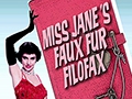 Miss Jane's Faux Fur Filofax