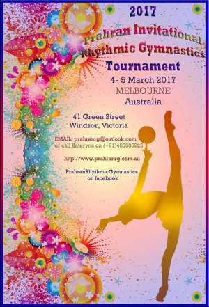Prahran Invitational Rhythmic Gymnastics Tournament 2017