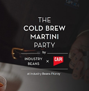 The Cold Brew Martini Party by Industry Beans x CAPI