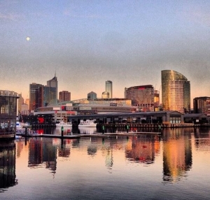 Dawn over Docklands; By @mprageemn