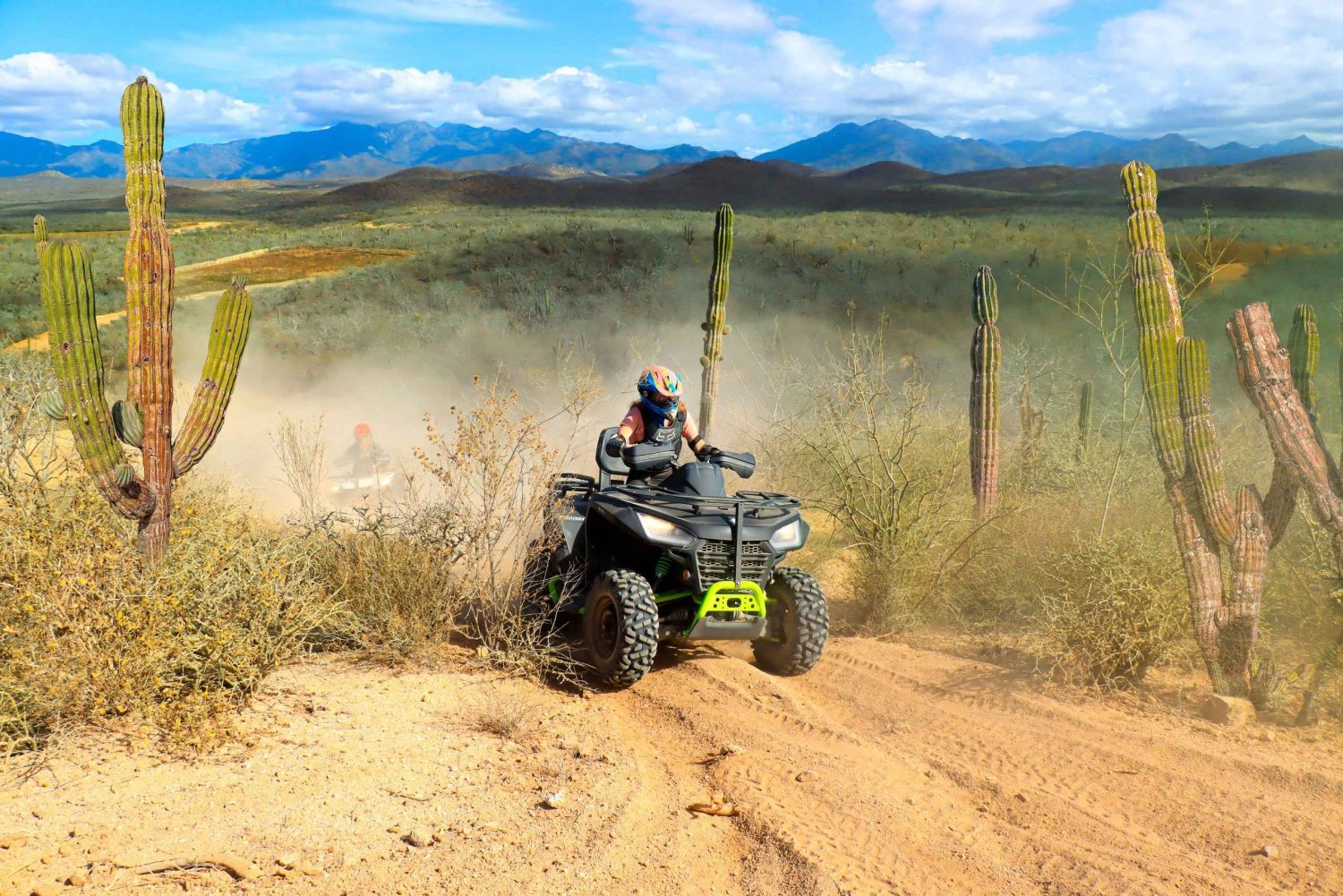 35 km Extreme Route on a ATV.