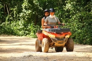 Adrenaline experience from Cancun Atv, Ziplines and Cenote