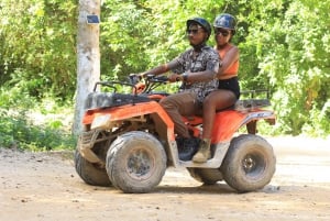 Tour de Aventura en ATV, Tirolina y Cenote en Puerto Morelos