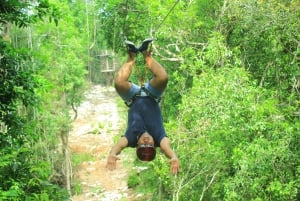 Tour de Aventura en ATV, Tirolina y Cenote en Puerto Morelos