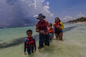 Akumal : snorkel con guías locales y Gopro fotos