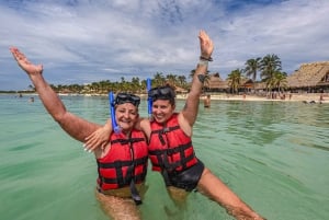 Akumal : snorkel con guías locales y Gopro fotos