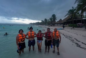 Akumal : snorkel con guías locales y Gopro fotos