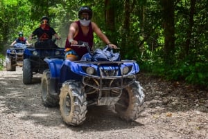 Akumal: Experiencia en el Santuario de los Monos con ATV y Cenote