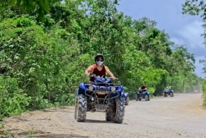 Akumal: Visita el Santuario de los Monos con baño en el Cenote y ATV