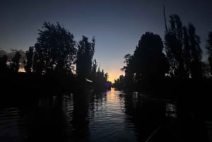 Mexico City: Sunrise or sunset in Xochimilco