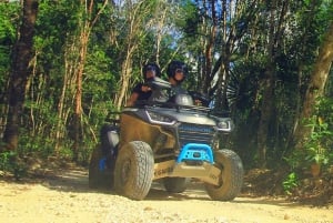 ATV, cenote y tirolesa desde Tulum/riviera maya con almuerzo