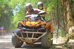 ATV, cenote y tirolesa desde Tulum/riviera maya con almuerzo