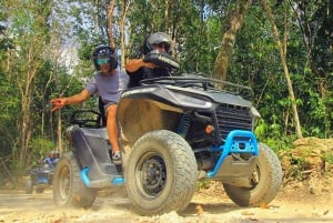 ATV, cenote y tirolesa desde Tulum/riviera maya con almuerzo