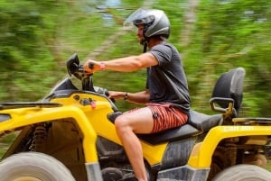 ATV, cenote y tirolesa desde Tulum/riviera maya con almuerzo