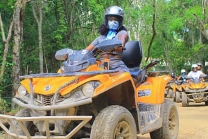 ATV, cenote y tirolesa desde Tulum/riviera maya con almuerzo