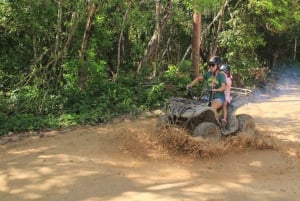 ATV, cenote y tirolesa desde Tulum/riviera maya con almuerzo