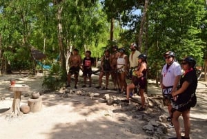 ATV, cenote y tirolesa desde Tulum/riviera maya con almuerzo