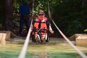 ATV, cenote y tirolesa desde Tulum/riviera maya con almuerzo