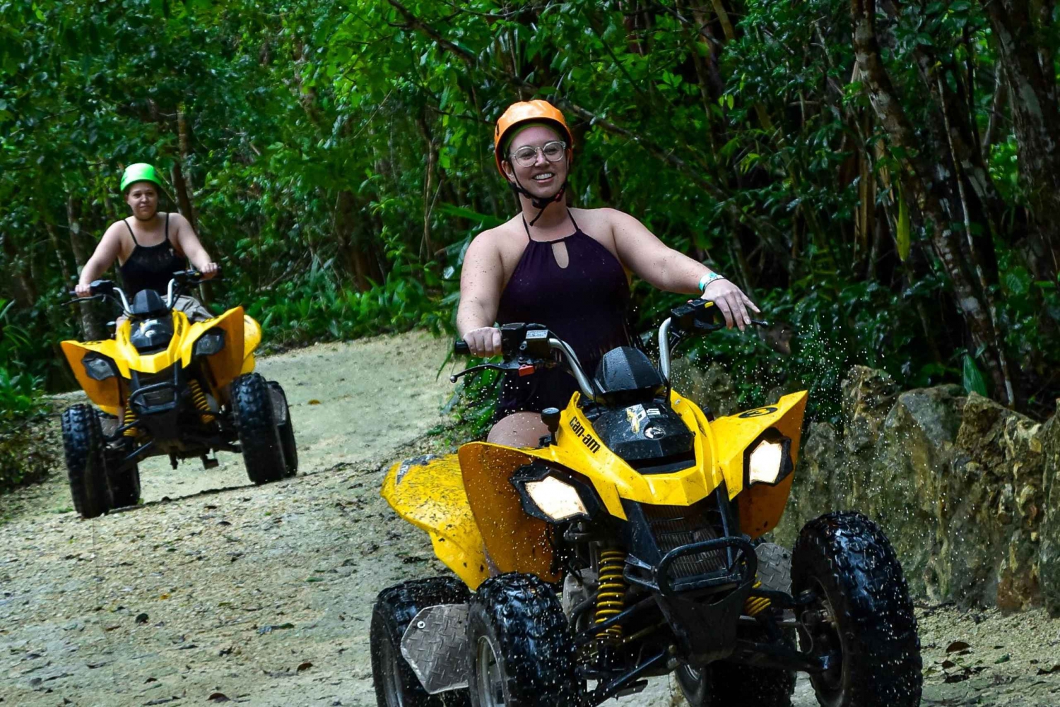 ATV Couple’s day: ATV, cenote and zipline promo from Cancun