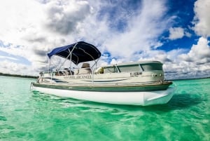 Tour en barco pontón de 3 h con acceso al Club de Playa y Kayaks gratuitos