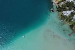 Bacalar: Tour privado en velero de 5 horas y puesta de sol en la Isla de los Pájaros