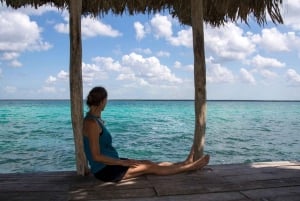 Pontón de Bacalar: Visita la Laguna de los 7 Colores y el Cenote Azul