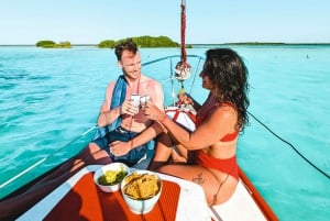 Bacalar: tour privado por la laguna con guacamole casero