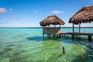 Bacalar’s Best: Cenote Azul and Lagoon Tour in Pontoon