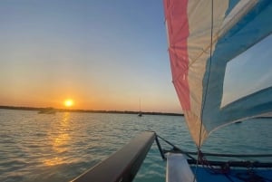 Bacalar: Navega con un catamarán Hobie Cat