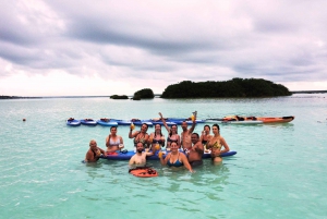 Bacalar: Sunrise Paddleboard Tour with Floating Picnic