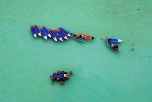 Bacalar: Excursión en Paddleboard al Amanecer con Picnic Flotante
