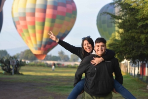 Vuelo en globo y visita a Teotihuacán con desayuno desde Ciudad de México