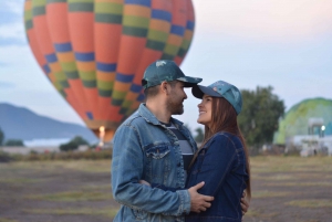 Vuelo en globo y visita a Teotihuacán con desayuno desde Ciudad de México