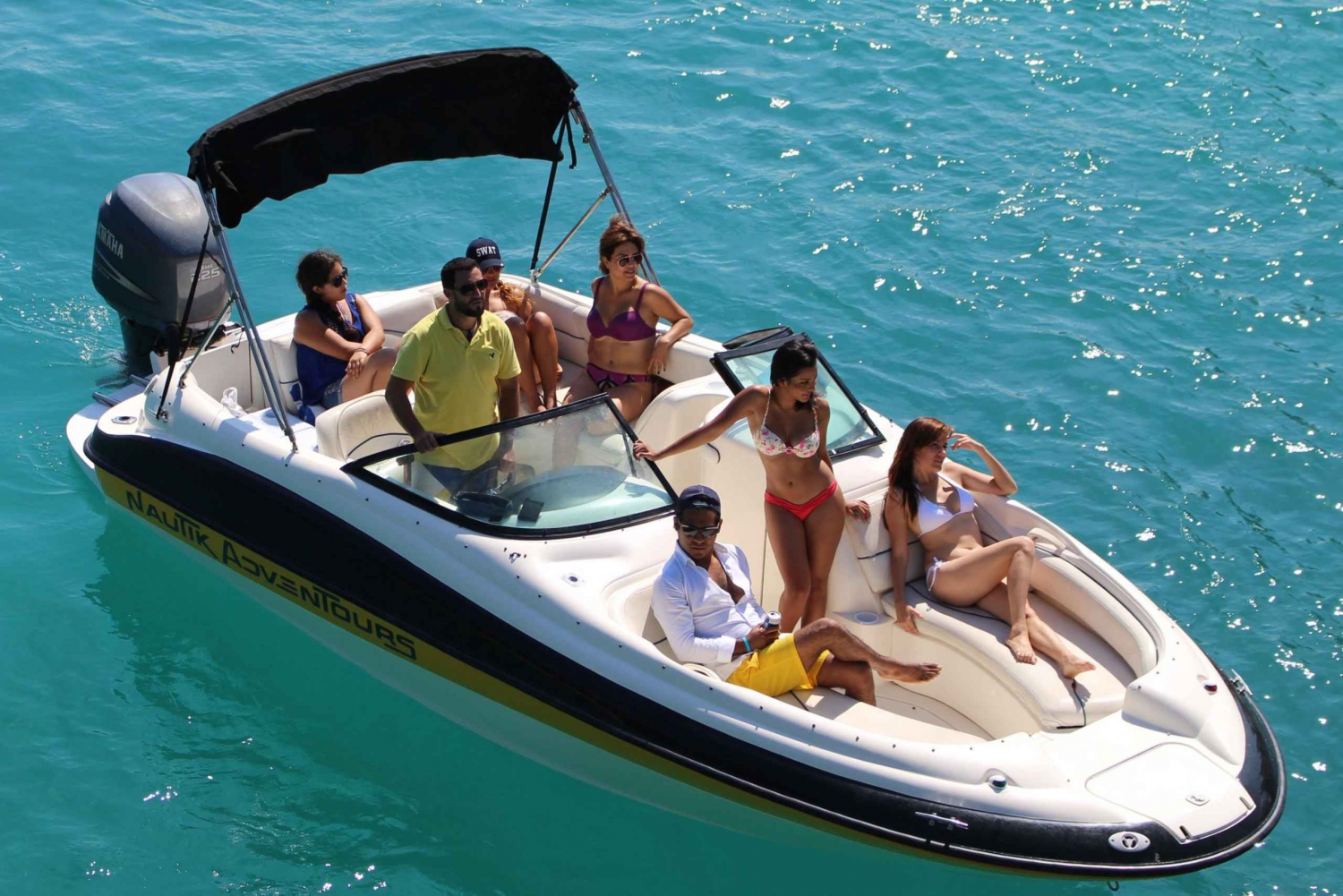 Beach and Water Sports Private Boat Tour