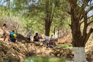 Bike ride though local ancient trails: Monte Alban & Atzompa