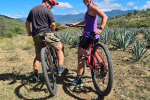 Bike ride though local ancient trails: Monte Alban & Atzompa