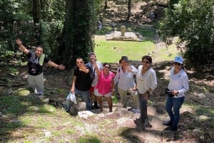 Yacimientos arqueológicos y selva de Bonampak y Yaxchilán