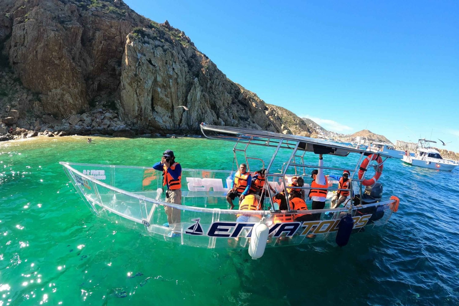 Cabo San Lucas: Arch Tour Clear Boat