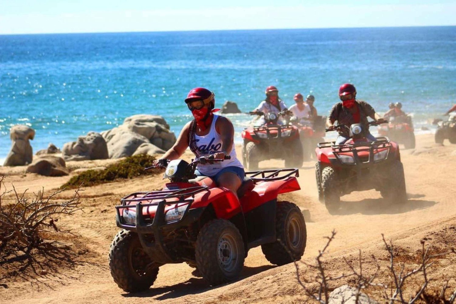 Cabo San Lucas: ATV Beach & Desert Tour with Tequila Tasting